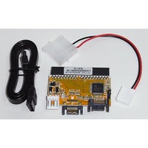 【クリックで詳細表示】M/B IDE→SATA 2ポート変換アダプタ