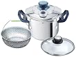 T-fal �����^�b�`�J���͂Ȃ� �N���v�\ �O�����h 6L �y���x���m�^�C�}�[�t���z P4100744