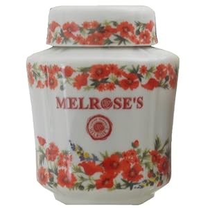 【クリックで詳細表示】メルローズ ポースリンジャー リーフティー スペシャルクィーンズティー 40g入り壺 MJ-10R