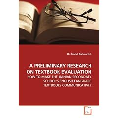 A PRELIMINARY RESEARCH ON TEXTBOOK EVALUATION
