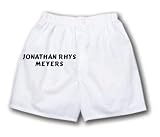  White Boxer Short with Jonathan Rhys Meyers