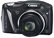 Canon �f�W�^���J���� Powershot SX130IS �u���b�N PSSX130IS(BK) 1210����f ���w12�{ ���w28mm 3.0�^�t��