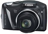 Canon �f�W�^���J���� Powershot SX130IS �u���b�N PSSX130IS(BK) 1210����f ���w12�{ ���w28mm 3.0�^�t��