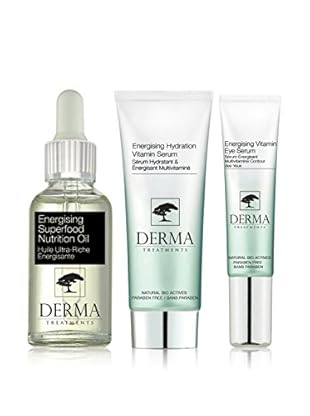 DERMA TREATMENTS Gesichtspflege Kit 3 tlg. Set Energising