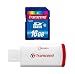Transcend SDHC�J�[�h 16GB Class6 �J�[�h���[�_�t TS16GSDHC6-P2