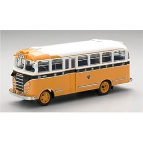 EBBRO 1/43 �L���u �I�[�o�[ �o�X [�Q�n�o�X] �C�G���[/�z���C�g