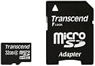 Transcend microSDHC������ 32GB Class4 �ʵ��ݾ� [�ե饹�ȥ졼�����ե꡼�ѥå����� (FFP)] 