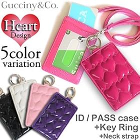 ���킢�� �n�[�g ������� �L���e�B���O �p�X�P�[�X �l�C�@Gucciny&Co �u�����h ���f�B�[�X ���� �w�l �n�[�g�� �f�U�C�� �J�[�h�P�[�X suica �X�C�J pasumo �p�X�� icoca �P�[�X �ʋ� �ʊw �|�[�` �l�b�N�X�g���b�v�t ���h���� ID�P�[�X �L�[�z���_�[ (�`�F���[�s���N)