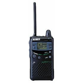 ALINCO(�A���C���R) ���菬�d�̓g�����V�[�o�[ DJ-P20 �u���b�N 55�~100�~28 DJ-P20(B)