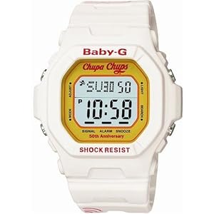[�J�V�I]CASIO �r���v Baby-G �x�r�[�W�[ Chupa Chups �`���b�p�`���b�v�X �R���{���[�V�������f�� BG-5600BKCCS-1JF ���f�B�[�X