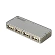 iBUFFALO USB2.0Hub �o�X�p���[ 4�|�[�g �V���o�[ BSH4U01SV