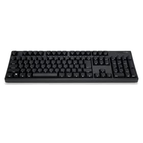 FILCO MajestouchBLACK USB&PS2���Ή� ���{��108�L�[�E�O�ʈ���E���Ȉ󎚂Ȃ� N�L�[���[���I�[�o�[�Ή� ��CherryMX�����X�C�b�`���J�j�J���L�[�{�[�h �u���b�N FKBN108M/NFB2