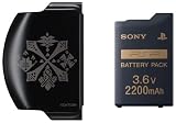 �o�b�e���[�p�b�N(2200mAh) PSP-3000�V���[�Y�p �����X�^�[�n���^�[�|�[�^�u�� �I���W�i���f�U�C�� �o�b�e���[�J�o�[�t��