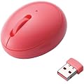 ELECOM EGG MOUSE MINI Wireless 3�{�^�� ���w�� �s���N M-EG3DRPN