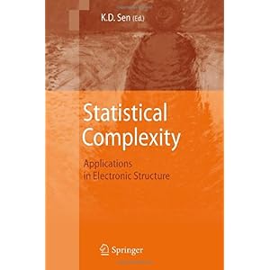 【クリックで詳細表示】Statistical Complexity： Applications in Electronic Structure [ハードカバー]