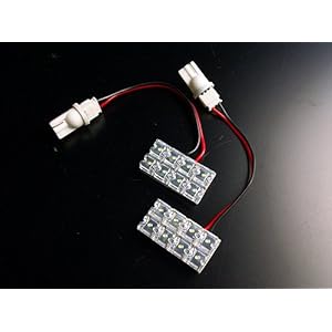 【クリックで詳細表示】16発LEDドアランプ タウンエースノアSR40，SR50フロント