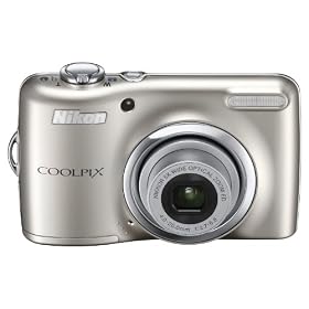 Nikon�f�W�^���J����COOLPIX L23 �V���o�[ L23SL 1000����f �L�p28mm ���w5�{ 2.7�^�t�� �P3�d�r�Ή�