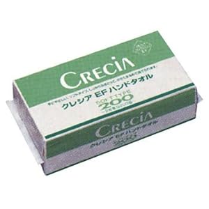 【クリックで詳細表示】クレシアEFハンドタオル ソフトタイプ 200 37005