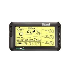 �u�b�V���l�� �S���t�p �|�[�^�u���V�C�\��\�� Bushnell Golf FXI 7 Day Wireless Weather Forecaster for Golf