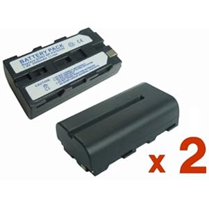【クリックで詳細表示】『2個セット』 SONY ソニー NP-F570 NP-F550 NP-F330 互換 バッテリー の お得な2個セット DCR-TRV220K DCR-TRV620K DCR-VX2000 等対応