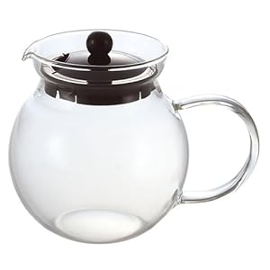 【クリックで詳細表示】iwaki ジャンピングティーポット ブラック 640ml K894T-BK