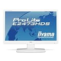 iiyama 23.6�C���`���C�h�t���f�B�X�v���C �t��HD�Ή� LED�o�b�N���C�g���� �d������ HDMI�P�[�u���������f�� �s���A�z���C�g PLE2473HDS-W1