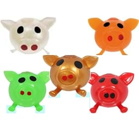 ピタミン <ぺちゃぶた> Pitamin 5色セット(ホワイト、レッド、オレンジ、グリーン、ゴールド)