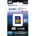 �n�M�����V�X�R�� SDHC�J�[�h 4GB CLASS4�Ή� T�V���[�Y HPC-SDH4GT4C