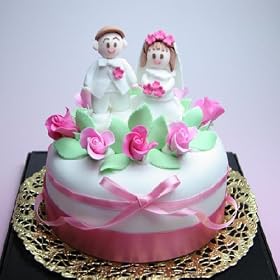 �V���K�[�N���t�g�P�[�L LoveHappyWedding��h���X