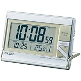 SEIKO CLOCK(�Z�C�R�[�N���b�N) 4�J���Ή��d�g�f�W�^���ڊo�܂����v �O���[�o���g���x���^�C�v �V���o�[SQ648S�Z�C�R�[�N���b�N�ɂ��