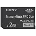 �\�j�[ Sony �������[�X�e�B�b�N PRO Duo 2GB Mark2 �o���N�i