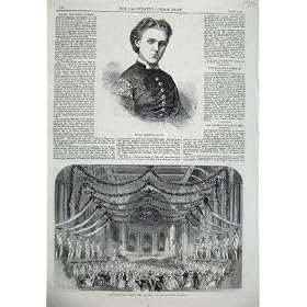 Christine Nilsson 1867 Scene Don Giovanni Theatre Art