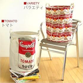 Pilier Round L [Andy Warhole �~ campbell's]�s���G ���E���h�o�X�P�b�g[�A���f�B �E�H�[�z���~�L�����x���X�[�v��]  �o���G�e�B
