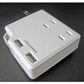 Donya�_�C���N�g �[�d�pUSB�|�[�g���� �R���p�N�g�d���^�b�v(3��) DN-S9P330N6U0