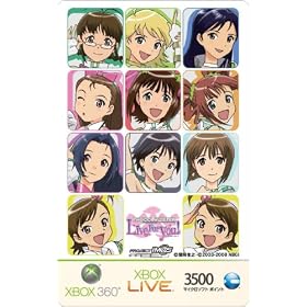 Xbox LIVE 3500 �}�C�N���\�t�g �|�C���g �J�[�h THE IDOLM@STER ����o�[�W����(A)�y�v���y�C�h�J�[�h�z
