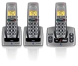  BT Freestyle 750 3 digital cordless handsets + Answering machine- Titanium Grey