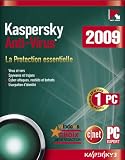  Kaspersky Anti-Virus 2009 (1 Poste /1 An)