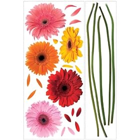 �E�H�[���X�e�b�J�[ Gerber Daisies
