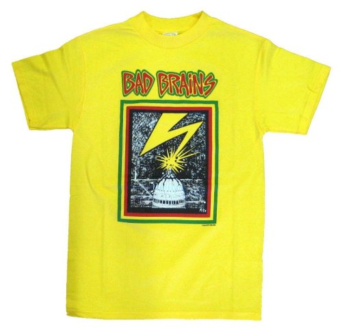  Bad Brains Capitol Yellow Adult T-Shirt