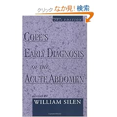 Cope's Early Diagnosis of the Acute Abdomen