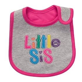 (�J�[�^�[�Y) carter's :: Little Sis Teething Bib �X�^�C �r�u
