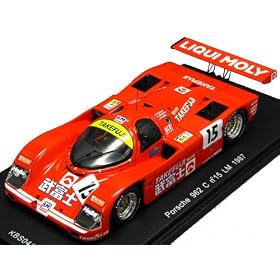 1/43 �|���V�F 962 C ���x�m 87 ���}�� #15 J.�p�[�}�[/J.�E�B�[�o�[/P.�R (KBS041)