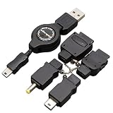 �����P�[�W USB�[�q�p�}���`�[�d�P�[�u�� DSLite/PSP/FOMA/Softbank/au/WILLCOM�Ή� �u���b�N MC-02BG�����P�[�W�ɂ��