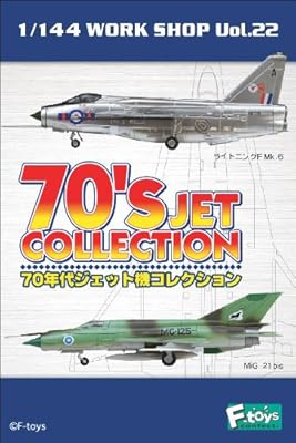  70年代ジェット機コレクション 10個入 Box(食玩)