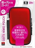  DS Lite用セミハードポーチ『セミハードポーチ(レッド&ブラック)』