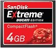 SanDisk �R���p�N�g�t���b�V�� 4GB EXTREME DUCATI�G�f�B�V���� SDCFX4-004G-JD1