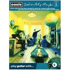 Play Guitar with... Oasis: Definitely Maybe (Play Guitar With Book & CD)