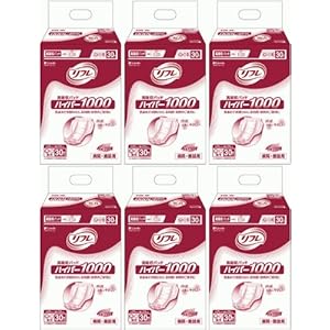 【クリックで詳細表示】【病院・施設用】 リフレ 高吸収パッド ハイパー1000 30枚入(テープタイプ用)： ヘルス＆ビューティー