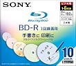 SONY ���{�� �r�f�I�pBD-R �ǋL�^ �Ж�1�w25GB 6�{�� �p�X�e���J���[ 10��P 10BNR1VBCS6