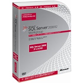 SQL Server 2008 R2 Workgroup ���{��� 5CAL�t�� �A�J�f�~�b�N��